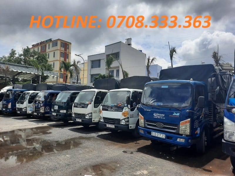 cho thuê xe tải tự lái tphcm