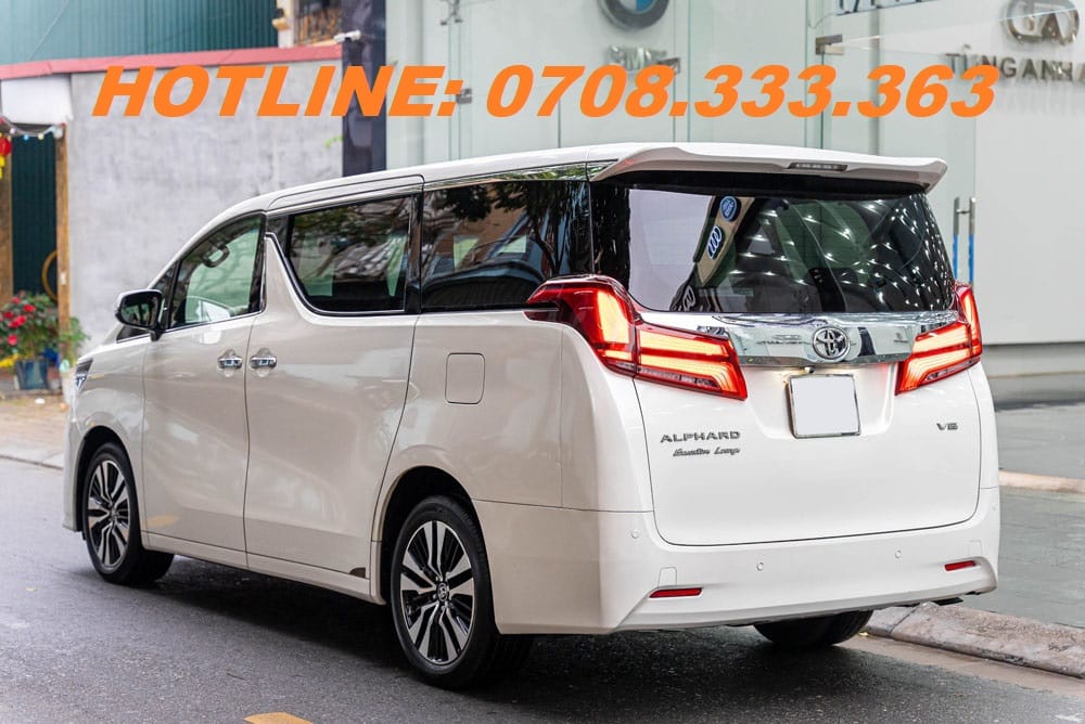 cho thuê xe toyota alphard hà nội