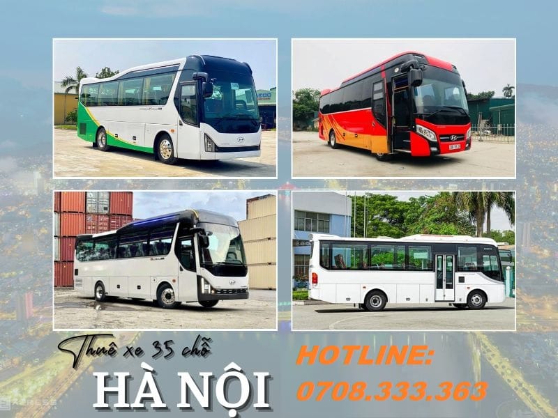 cho thuê xe 35 chỗ hà nội giá rẻ