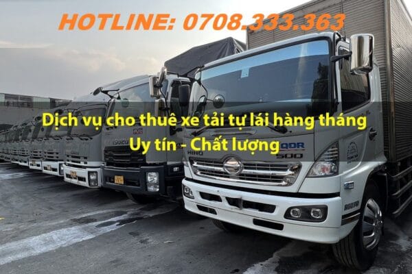 cho thuê xe tải tự lái hà nội theo tháng