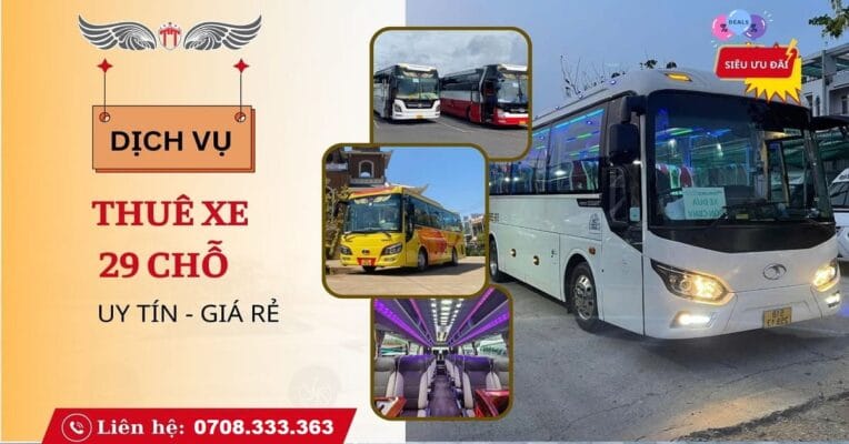 cho thuê xe 29 chỗ hà nội