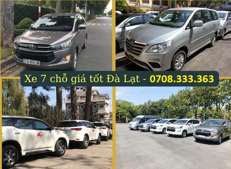 cho thuê xe 7 chỗ đà lạt