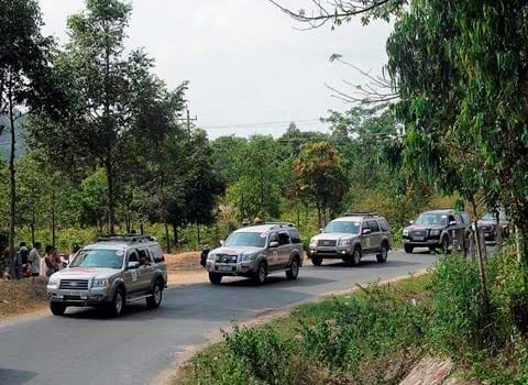 thuê xe ô tô phục vụ caravan