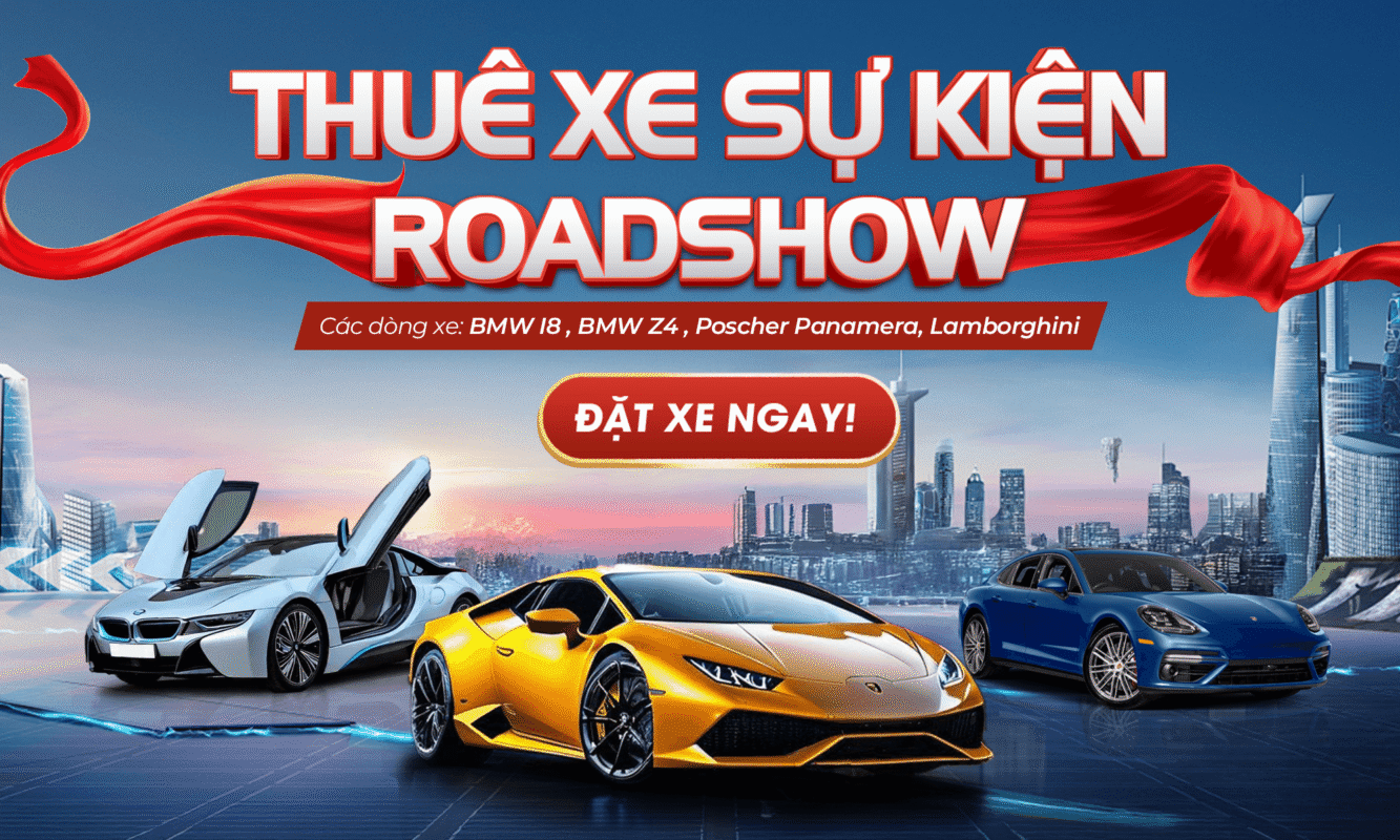 thuê xe ô tô phục vụ roadshow