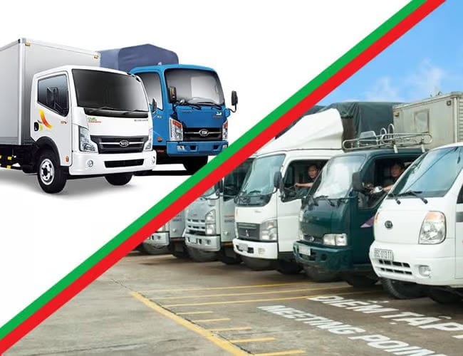 thuê xe ô tô chạy dự án công trình