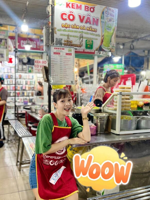 quán ăn ngon đà nẵng: kem bơ cô vân